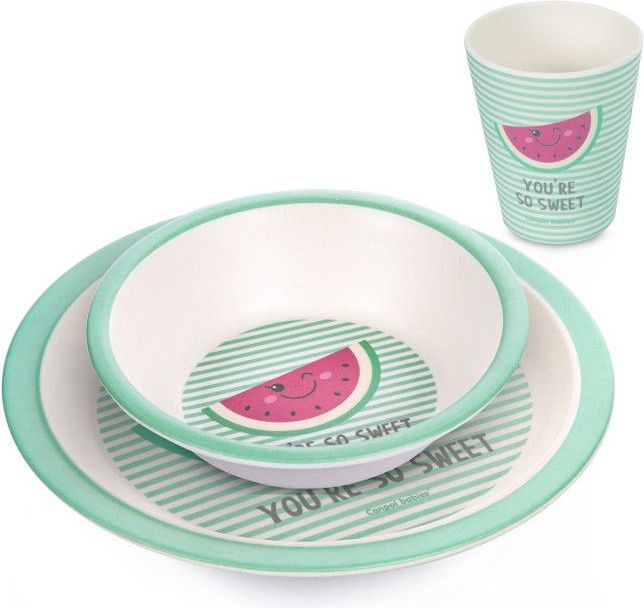 Bambusový hrníček 250 ml Canpol So Cool Watermelon 2020 - obrázek 1