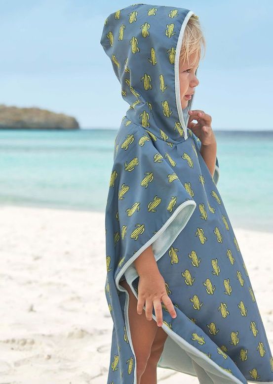 Lassig Beach Poncho Boys lobster uni - obrázek 2