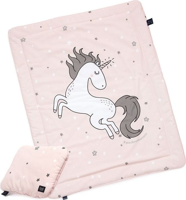 Povlečení s výplní 100x135 + 40x60 cm La Millou Unicorn Sugar Bebe - obrázek 1