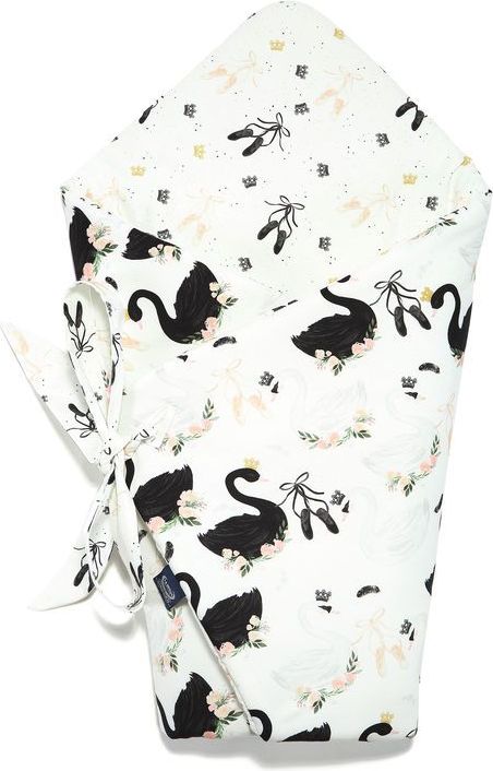 Zavinovačka měkká La Millou Baby Horn Moonlight Swan - obrázek 1