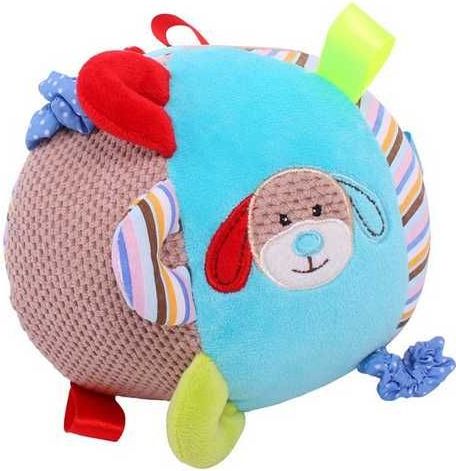 Bigjigs Baby Textilní motorická koule pejsek Bruno - obrázek 1