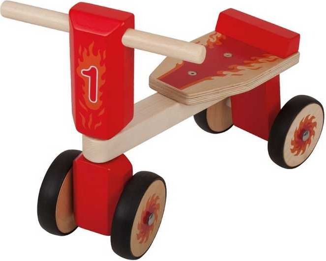Dřevěné odrážedlo Bigjigs Toys Tříkolka - obrázek 1