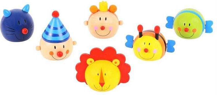 Strouhátko 1 ks Bigjigs Toys Se zvířátky - obrázek 1