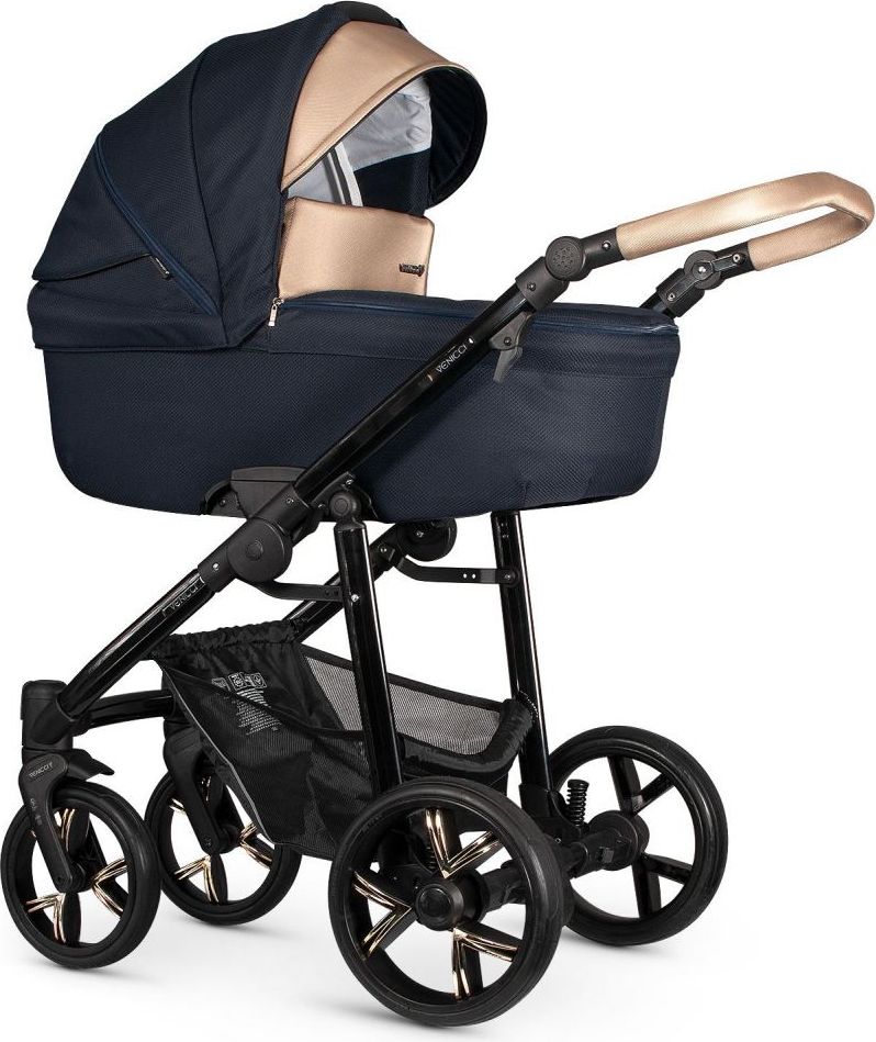 Kombinovaný kočárek Venicci Lanco Navy/Blue - obrázek 1