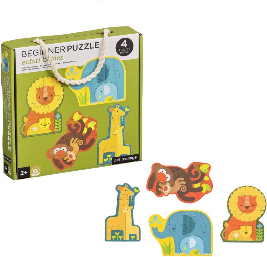 Petitcollage první puzzle mláďata safari - obrázek 1