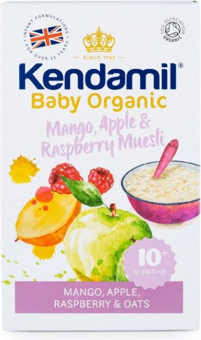 Dětská ovesná kaše s ovocem 150g Kendamil Organic Bio - obrázek 1