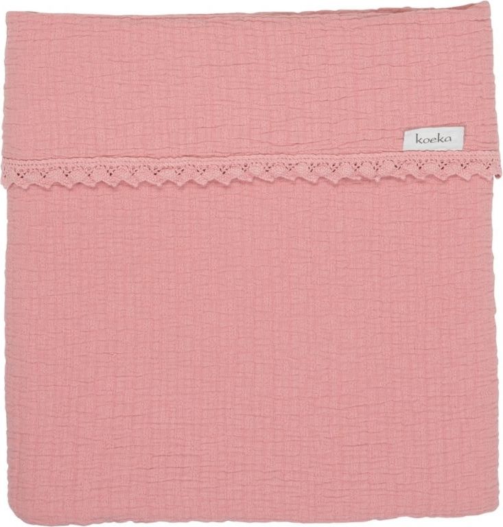 Deka 75x100 cm Koeka Elba Lace Old pink - obrázek 1