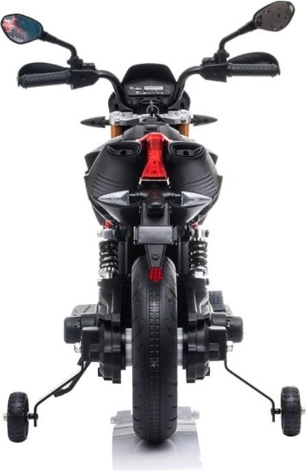 Elektrická motorka Aprilia - černo-červená - obrázek 7