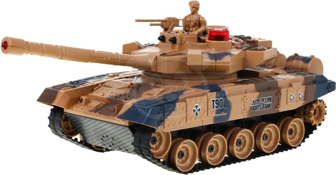 RC Tank T90, zvuk, kouř - obrázek 5
