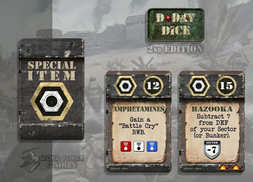Word Forge Games D-Day Dice 2nd Edition - obrázek 3