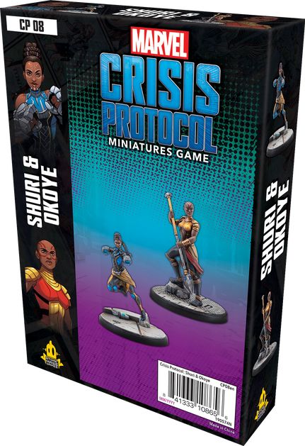 Fantasy Flight Games Marvel Crisis Protocol: Shuri and Okoye - obrázek 1