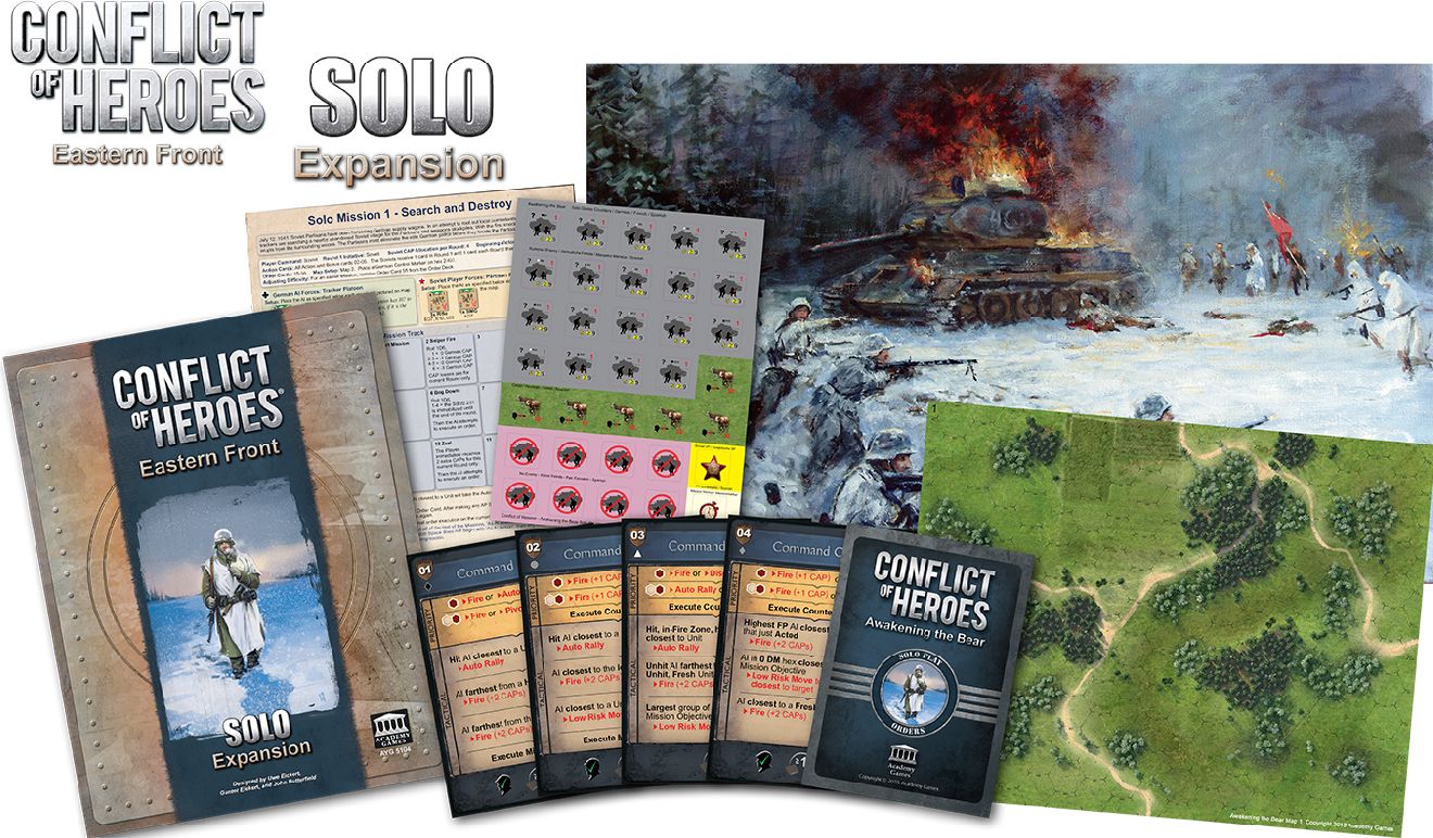 Academy Games Conflict of Heroes: Eastern Front - Solo Expansion - obrázek 2