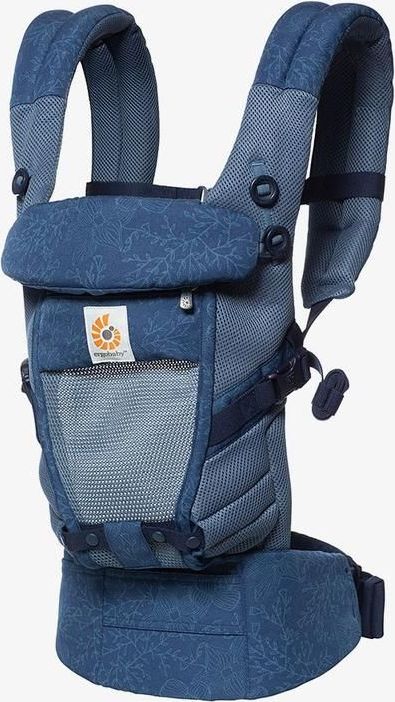 Ergobaby ADAPT COOL AIR MESH - Blue Blooms - obrázek 1