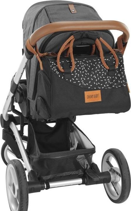 Taška na rukojeť Badabulle Pocketstyle Black Camel - obrázek 2