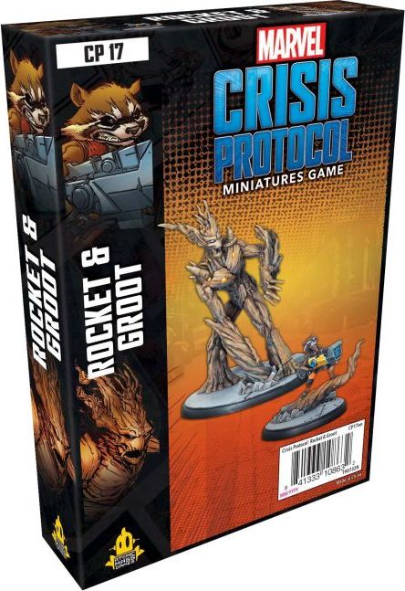 Fantasy Flight Games Marvel Crisis Protocol: Rocket and Groot - obrázek 1