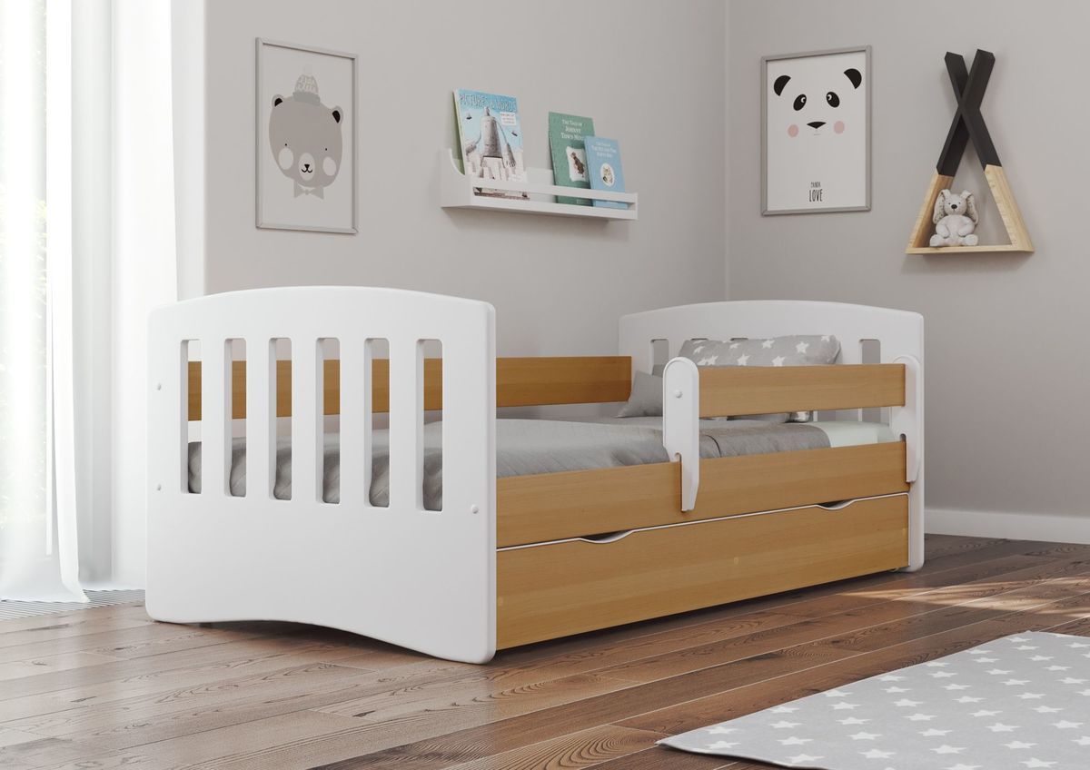 Dětská postel Ourbaby Classic Beech 180x80 cm - obrázek 1