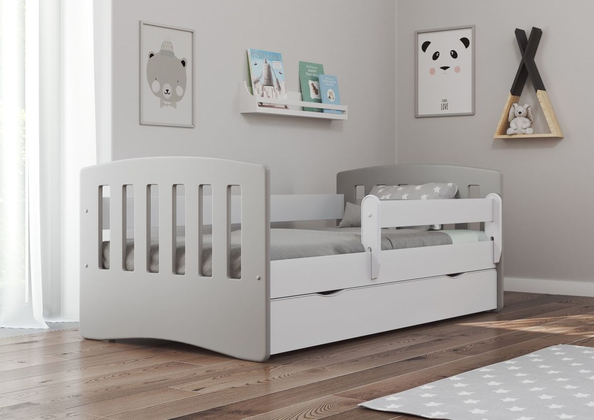 Dětská postel Ourbaby Classic Greyhead 160x80 cm - obrázek 1