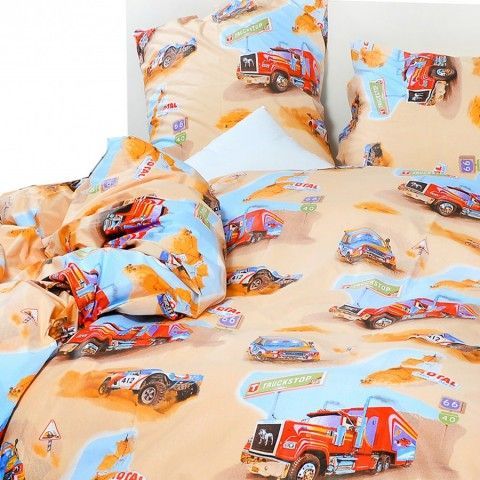 Stanex Dětské ložní povlečení bavlněné dakar (LS90) Ložní povlečení 140x220 + 90x70 - (LS90) - obrázek 1