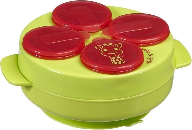 Vulli Jídelní set žirafa Sophie (vhodné do mikrovlnky) - obrázek 2