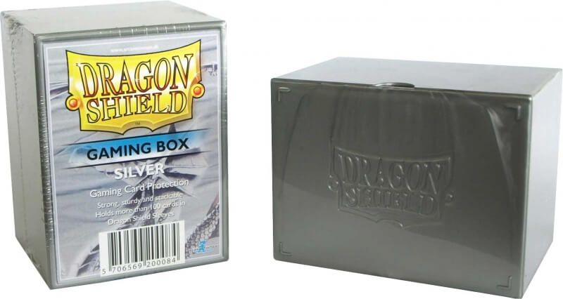 Dragon Shield Krabička na karty - Dragon Shield Gaming Box: Silver - obrázek 1