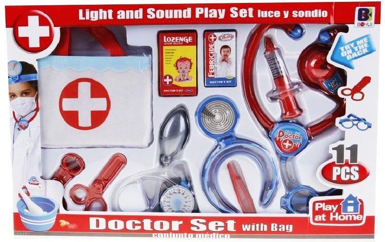 iMex Toys Doktorský set 11 ks s taštičkou - obrázek 1