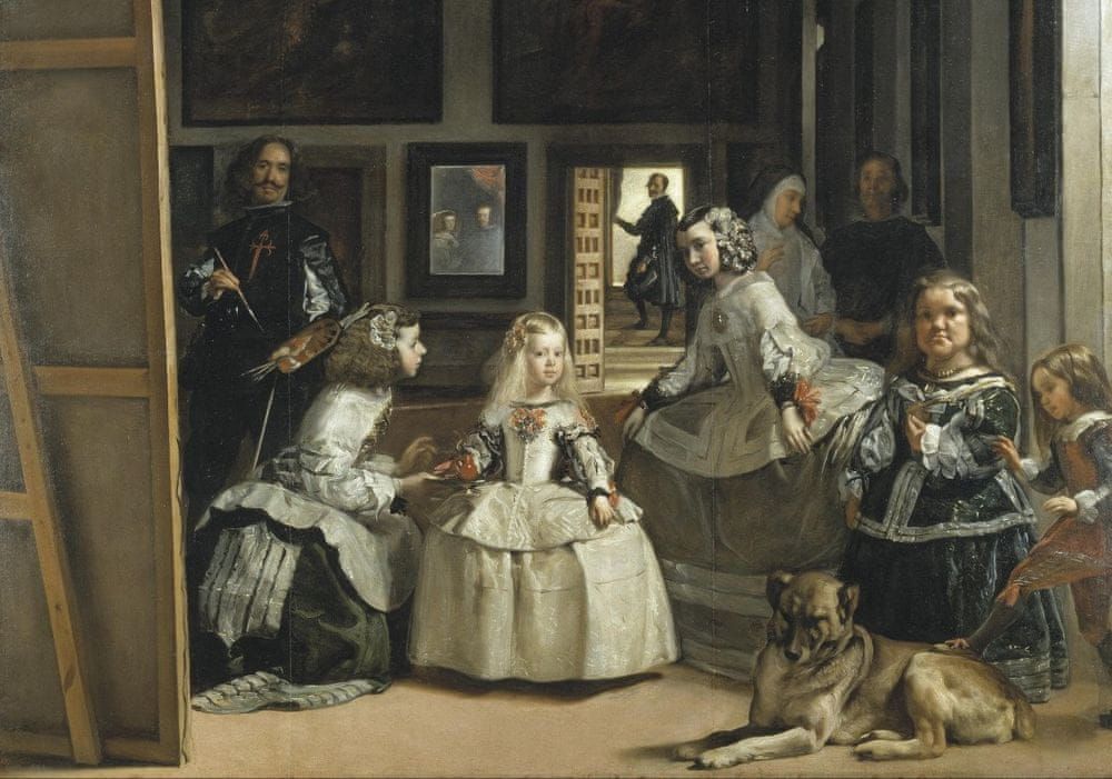 Grafika Puzzle 1000 dílků Diego Vélasquez : Les Ménines, 1656 - obrázek 1