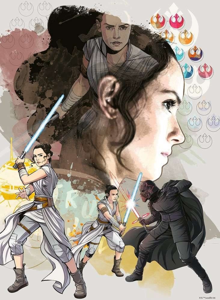 RAVENSBURGER Puzzle Star Wars: Vzestup Skywalkera 3, 500 dílků - obrázek 1