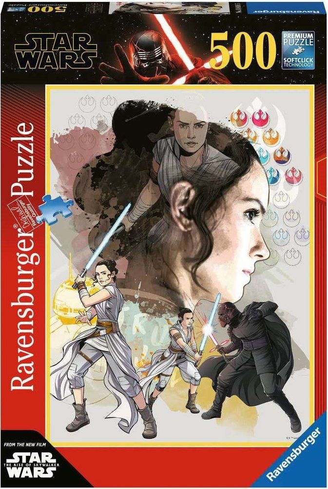 RAVENSBURGER Puzzle Star Wars: Vzestup Skywalkera 3, 500 dílků - obrázek 2