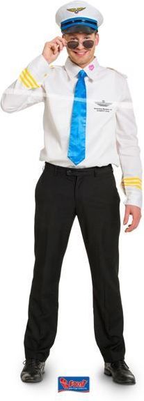 Kostým pilota - kapitána, vel. XL/XXL (54-56) - obrázek 1