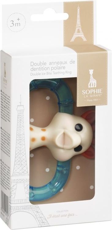 Vulli Dvojitý chladící kousací kroužek žirafa Sophie - obrázek 2