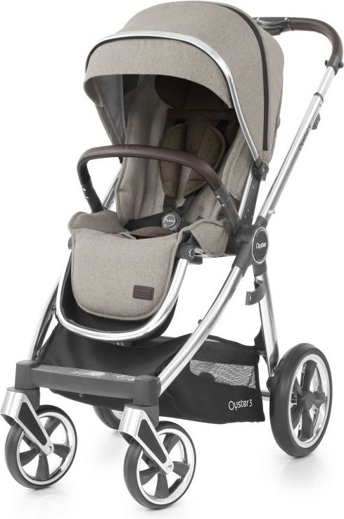BABYSTYLE OYSTER 3 Sportovní kočárek s pláštěnkou Pebble/Mirror rám 2019 - obrázek 1