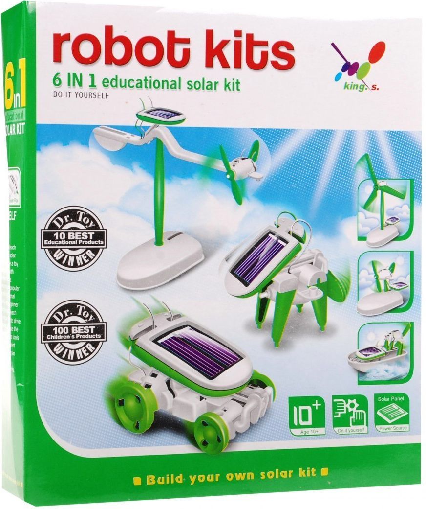 Mamido Solární robot 6v1 R.2011/XB490 - obrázek 1