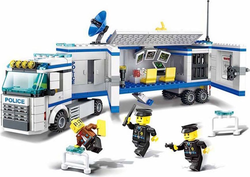 Mamido Stavebnice policejní kamion ZA2421 - obrázek 1