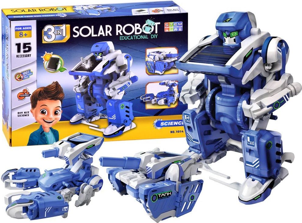 Mamido  Solární robot 3v1  J.ZA2920 - obrázek 1