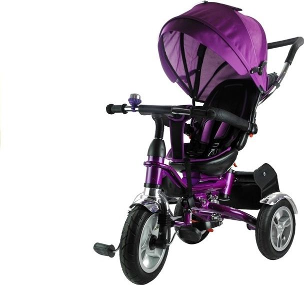 Mamido Dětská tříkolka PRO500 světle fialová L.2606 - obrázek 1