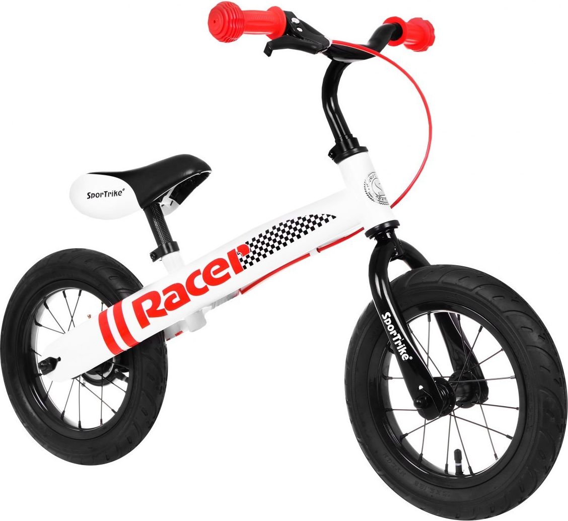 Mamido Dětské odrážedlo Sportrike RACER bílé WB-28 B - obrázek 1