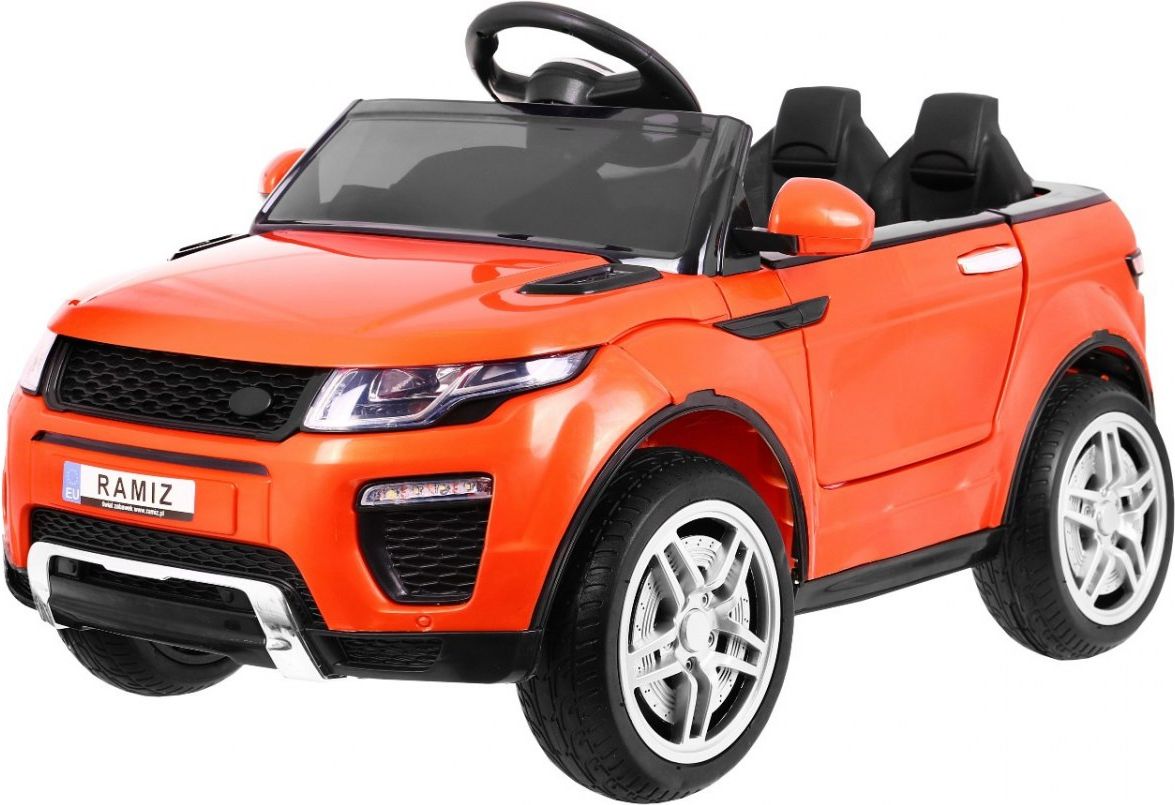Mamido Elektrické autíčko sportovní Rapid Racer oranžové R-PA.HL1618.P - obrázek 1