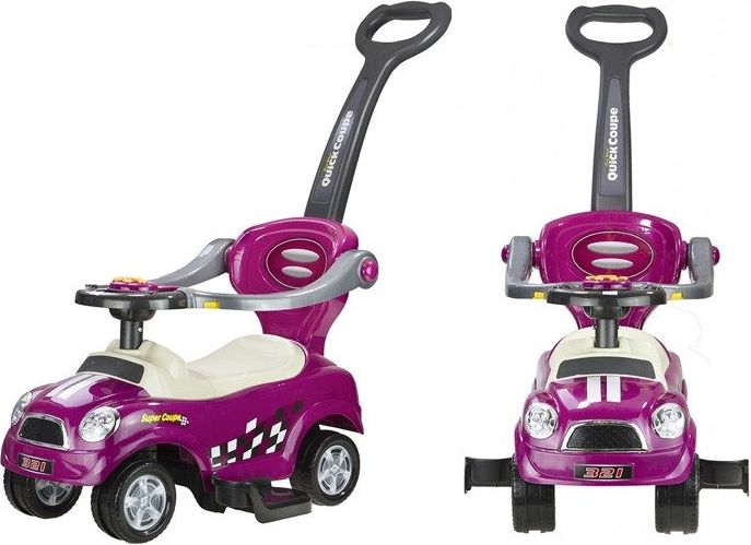 Mamido  Dětské hrající vozítko coupe fialové  L-301 - obrázek 1