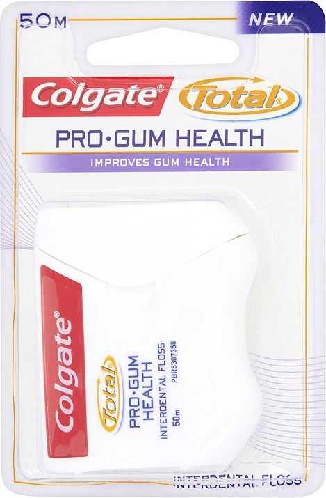 Colgate Total Pro gum health dentální nit 50 m - obrázek 1