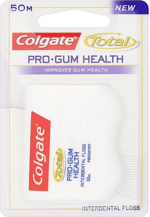 Colgate Total Pro gum health dentální nit 50 m - obrázek 2