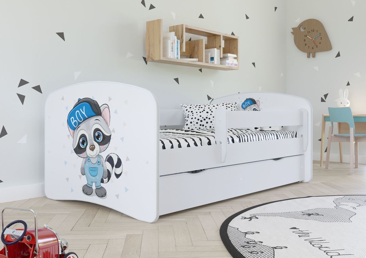 Dětská postel Ourbaby Racoon 180x80 cm - obrázek 1