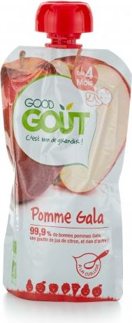 Good Gout Kapsička BIO Jablko 120 g - obrázek 1