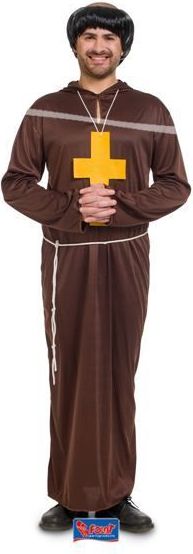 Kostým kněz - mnich - univerzální velikost/unisex - obrázek 1