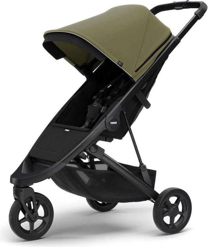 Thule Spring Black 2020 + stříška + madlo + rám se sportovním sedákem - obrázek 1