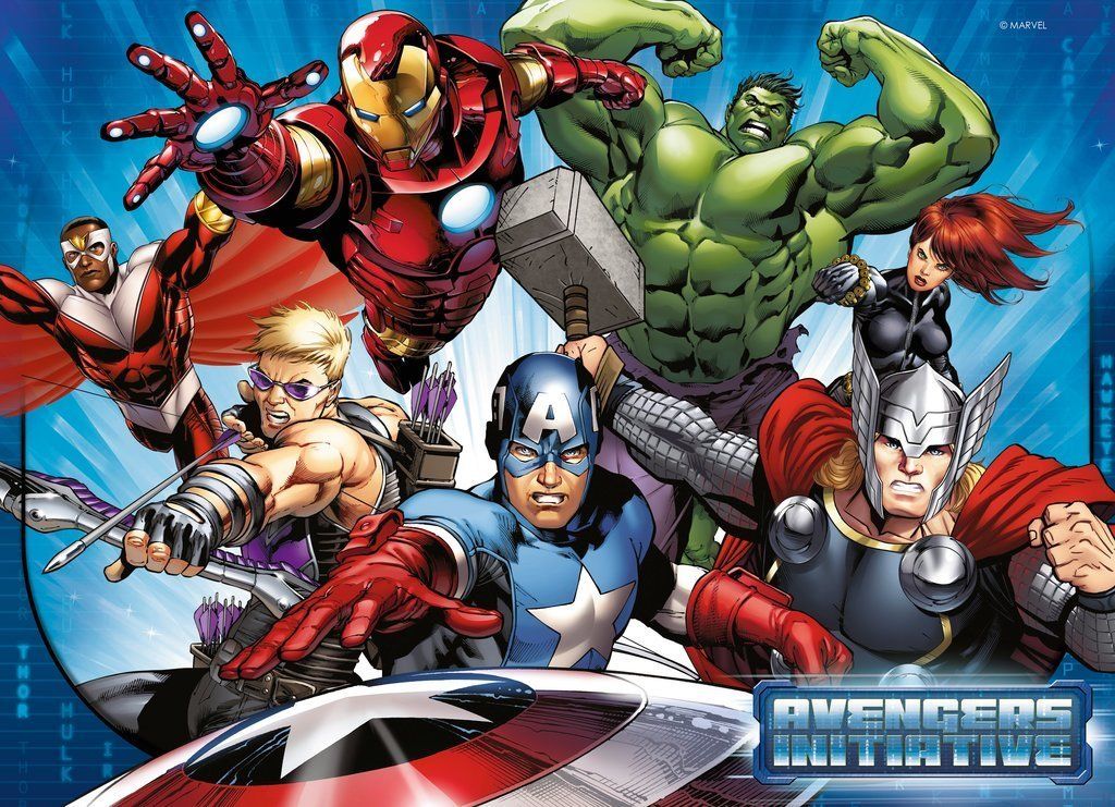 RAVENSBURGER Puzzle Avengers 4x100 dílků - obrázek 5