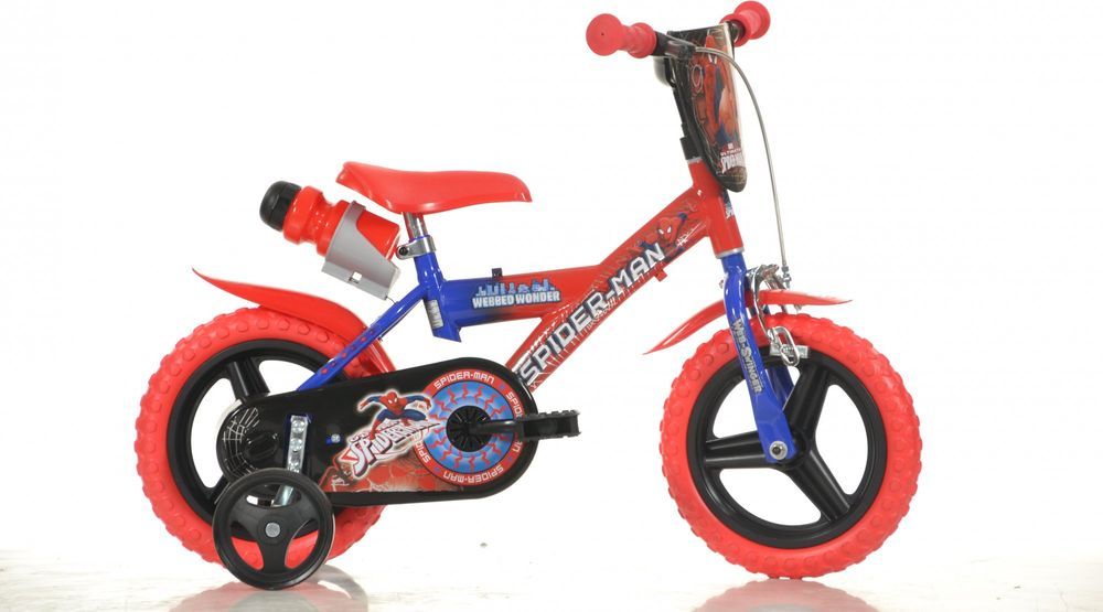Dino bikes Chlapecké kolo Spiderman 12" - obrázek 1