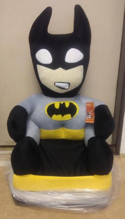 Dětské plyšové křesílko Smyk 2v1 Batman - obrázek 1