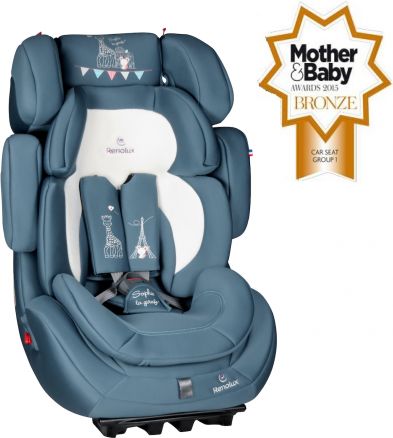 Autosedačka Renolux Step 123 Sophie La Giraf Paris 2019 - obrázek 1