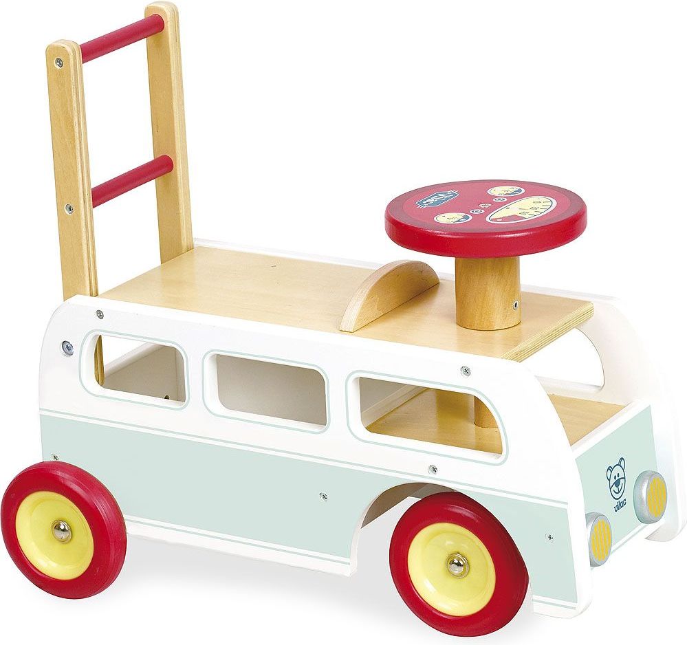 Dřevěné odrážedlo 2v1 Vilac Minibus - obrázek 2