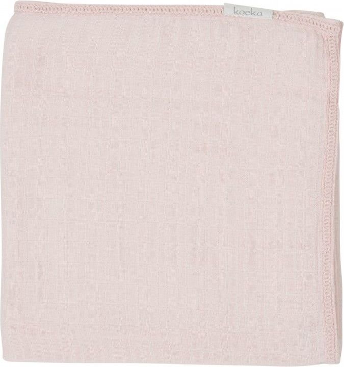 Hydrofilní osuška 120x120 cm Koeka Monaco Old baby pink - obrázek 1